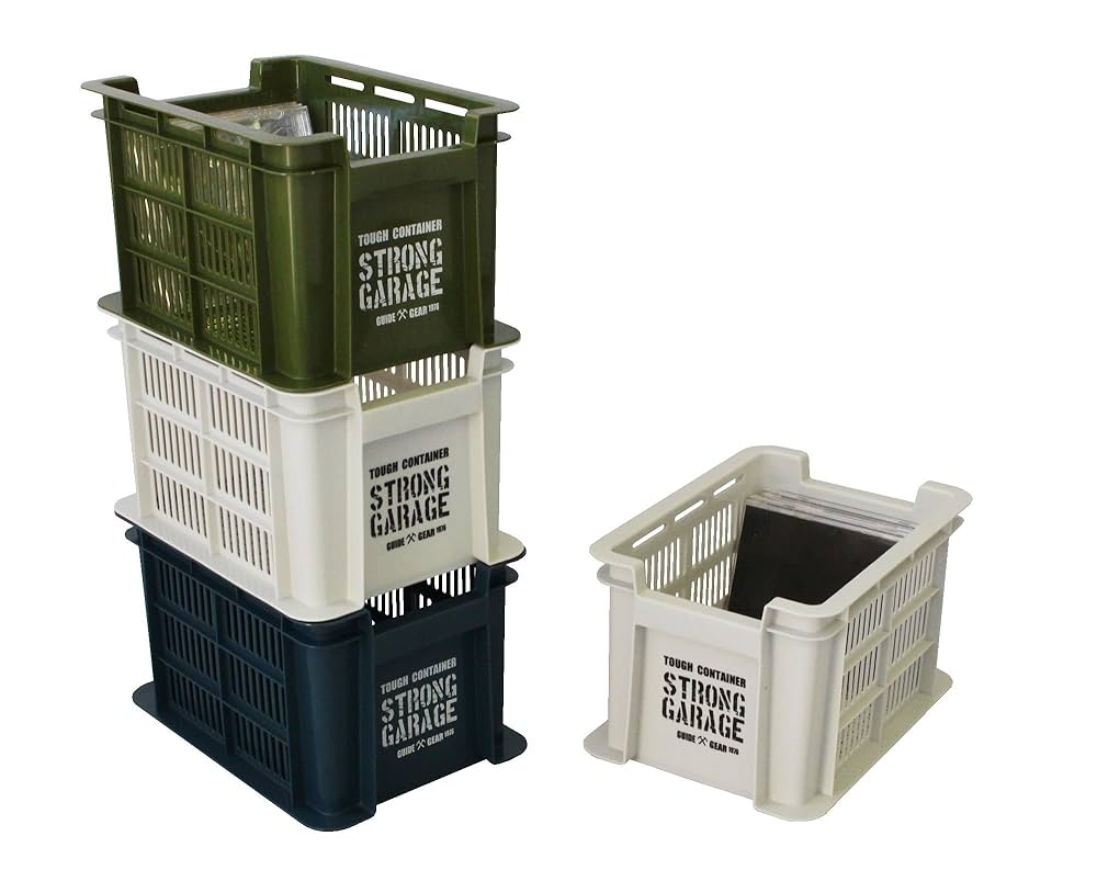 コンテナ Amazon｜和泉化成 タフコンテナS カーキ 9652KH 幅187×奥行267